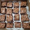 Soft and chewy brownies
